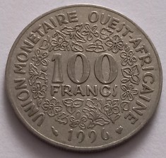 Statele Africii de Vest , 100 Francs 1996