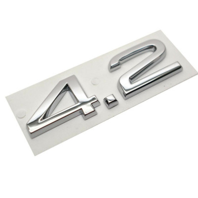 Emblema 4.2 Hayon Oe Audi A8 4E 2002-2010 4E0853743L2ZZ foto