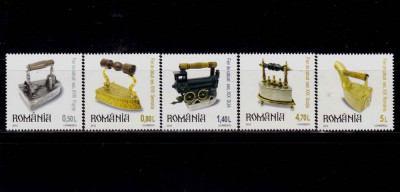 RO 2012 LP 1933 &amp;quot;Fiare de calcat (I) - Col. rom.&amp;quot; , serie ,MNH foto