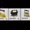 ✅RO 2012 LP 1933 &quot;Fiare de calcat (I) - Col. rom.&quot; , serie ,MNH
