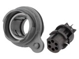 Conector Circular Soclu Mamă 6 PIN Buccaneer 7000 Nichelat
