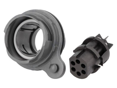 Conector circular mamă 6 pini IP68 foto