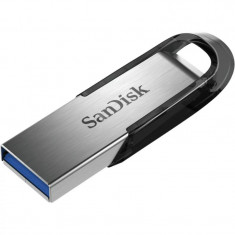 Memorie USB 3.0 SANDISK 32 GB clasica carcasa metalic negru / argintiu foto