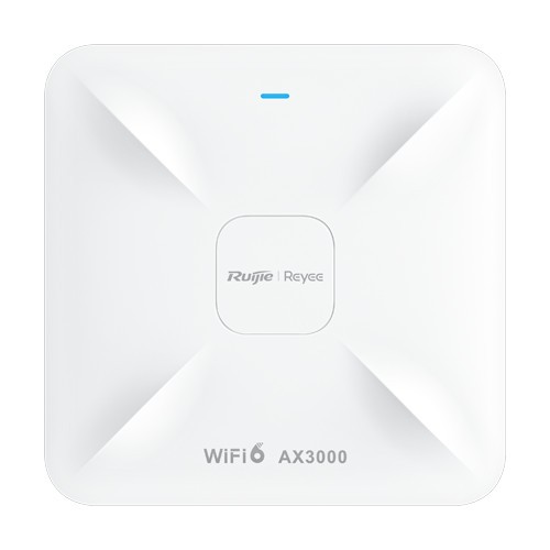 Access Point Wireless AX3000 Dual-Band, Wi-Fi 6, 1x RJ45 2.5G, 1x RJ45 1G, PoE IN, Cloud Management - Ruijie RG-RAP2260