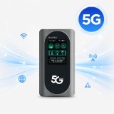 Cumpara ieftin Router Portabil 5G ambrasmart Dual-Band Wi-Fi 600 Mbps, SIM, VPN, Baterie 4400 mAh, Gri