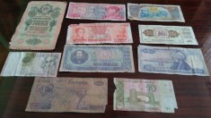 10 bancnote rupte, uzate, cu defecte (cele din imagine) #8