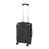 TraveLux Urban &ndash; bagaj de m&acirc;nă cu carcasă rigidă și roți detașabile, 40x29x19 cm, negru