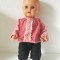 * Papusa vintage Schildkrot Germany 40 cm, cauciuc, cu mecanism functional