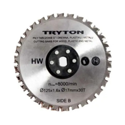 Accesoriu Tryton TPD860K Disc Metal / Lemn / Plastic Diametru 125 mm foto