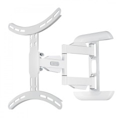 Suport TV de perete Hama 118675, reglabil, 32&amp;quot;-65&amp;quot; (80cm-164cm), Alb foto