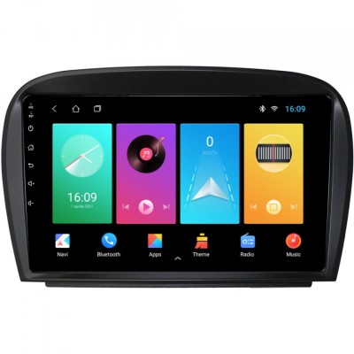 Navigatie dedicata cu Android Mercedes SL R230 2001 - 2012, 1GB RAM, Radio GPS foto