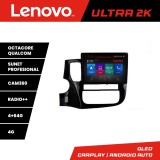 Navigatie Lenovo QLED 4+64GB pentru Mitsubishi Outlander 2013-2019
