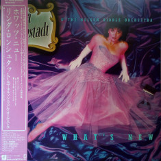 Vinil LP "Japan Press" Linda Ronstadt & The Nelson Riddle – What's New (VG++)