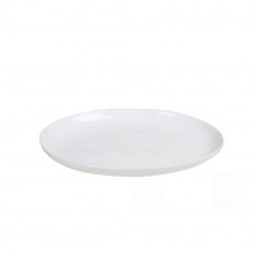 Platou oval pentru servire Basic, Ambition, 33x24x3.2 cm, opal, alb