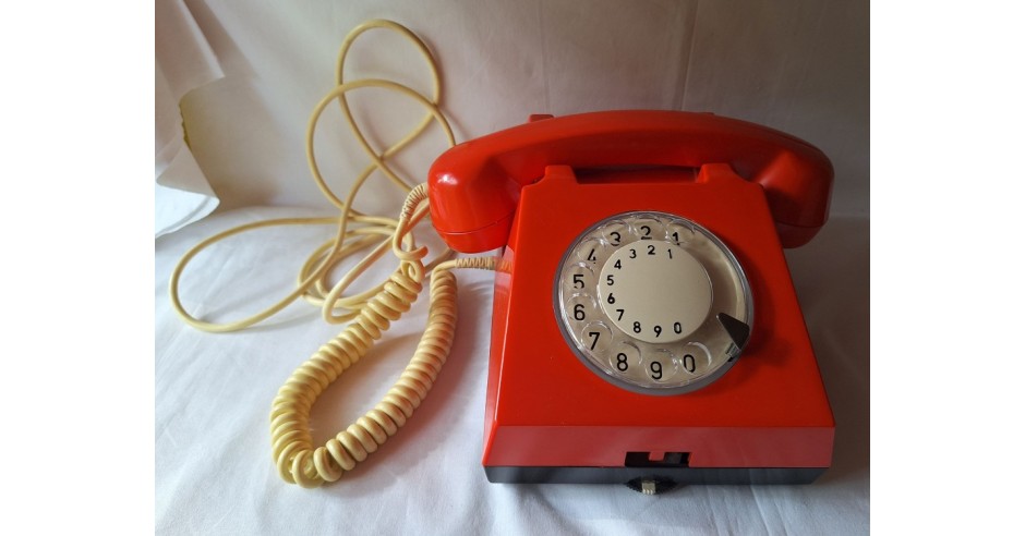 Telefon fix cu disc - Electromagnetica - EM 72 - aparat vechi romanesc ...