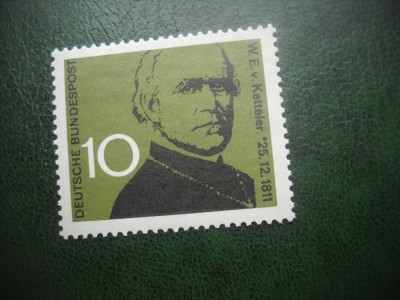 HOPCT TIMBRE MNH 877 ARHITECT W E F KETTELER 1961 - 1 VAL GERMANIA foto