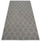 Covor Sense Micro 81220 Trellis bej si alb Trellis, 80x150 cm