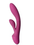 Vibrator Raya, 12 Moduri Vibratii, Silicon Lichid, USB Magnetic, Roz, 19.5 cm, Mokko Toys