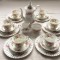 Set - ceai / cafea - portelan Englezesc - Royal Albert - Moss Rose - 6 persoane