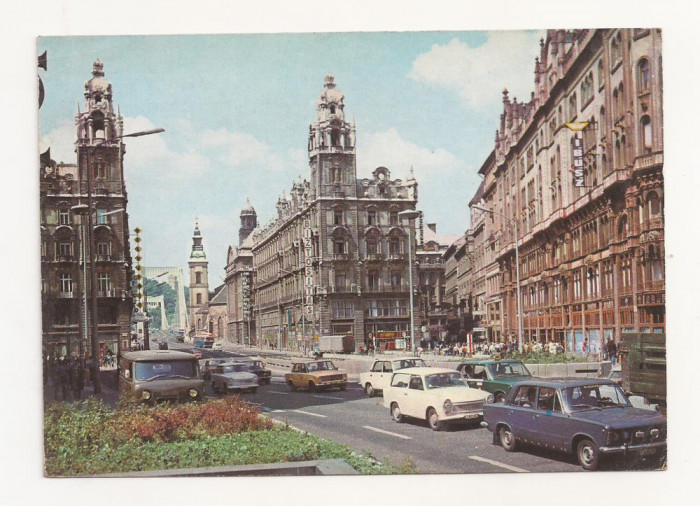 FA29-Carte Postala-UNGARIA - Budapesta, Piata Libertatii, circulata 1982