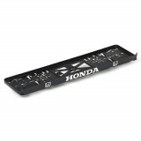 Set suport placute numar inmatriculare auto 3D (fata + spate) Honda
