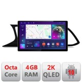 Navigatie dedicata Seat Leon MIB Quad Core N-306 Edonav ecran 13&quot; 2K 8 si 128 Android Waze USB Navigatie 4G 360 Toslink Youtube R CarStore Technology