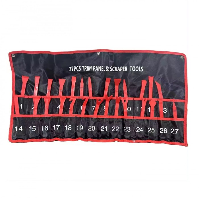 Set 27 Leviere pentru tapiterie auto, husa depozitare inclusa