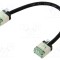 Patch cord U/FTP Cat 8.1 0,15m LSZH negru 32AWG Goobay