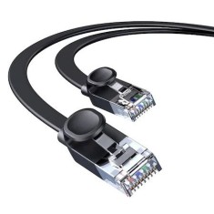 Cablu de retea High Speed, Baseus, LAN Ethernet CAT6, RJ45, 1.5m, Negru