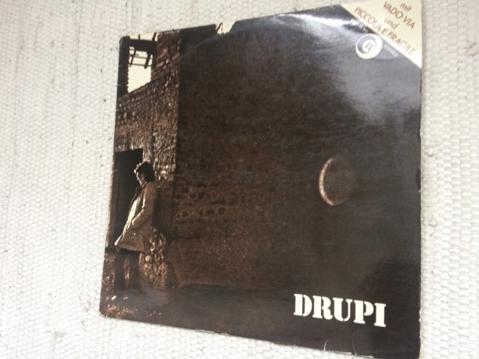 Drupi 1974 album disc vinyl lp muzica pop italiana Metronome Ricordi germany VG+
