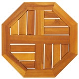 vidaXL Blat de masă, 40x40x2 cm, octogonal, lemn masiv acacia 4004258