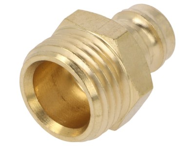 Conector ștuț alamă 15 bar 9mm foto