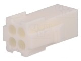 Mufă Mini Universal MATE-N-LOK 4,14mm 4 PIN Tată, TE Connectivity