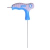 Cheie T Negativa 3mm 100mm Otel Crom Vanadiu MEGA 48603, Maner Cauciuc Antiderapant Soft-Touch
