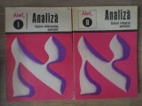 ALEF. ANALIZA. CALCUL DIFERENTIAL. CALCUL INTEGRAL. APLICATII VOL.1-2-C. GAUTIER, G. GIRARD, D. GERLL, C. T-266229