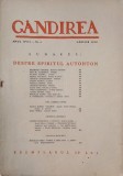 Revista Gandirea, Anul XVII, nr. 4/aprilie 1938