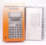 Calculator Texas Instruments Ti-1020 - vintage - sigilat