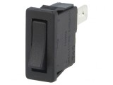 Rocker Switch ON-OFF 10A/250VAC Black