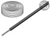 Cablu litat silicon negru 200&deg;C 600V 3m 14AWG elastic