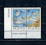 Albania 1997 - Păsări, pelicani, serie neuzata
