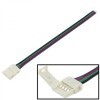 Conector flexibil banda led 5050 RGB 4 fire cu clips