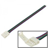 Conector flexibil banda led 5050 RGB 4 fire cu clips