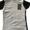 Tricou baiat, culoarea gri cu negru, marimea 122-128