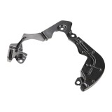 Protectie stropire disc frana fata FIAT 500 (312), 03.2007-08.2015; PANDA (169), 09.2003-12.2012; PANDA (319), 05.2012-, partea dreapta, metal galvan