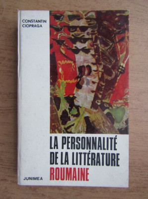 Constantin Ciopraga - La personnalite de la litterature roumaine foto