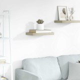 vidaXL Raft de perete suspendat, stejar, 40x23x3,8 cm, MDF 323868