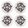 Set 4 Roti Role WORKER 84mm, Duritate 82A + Rulmenti ABEC-9 Chrome, Accesorii Role