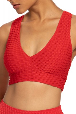 K781A-3 Bustiera sport cu burete detasabil si material elastic foto