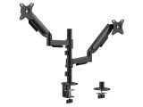 M&acirc;ner GEMBIRD 9kg Negru 526mm MA-DA2P-02 pentru Monitor x2