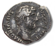 Impreiu Roman Denarius, Hadrian / Hadrianus, Rome 134-138 foto